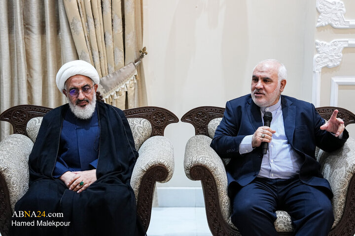 دیدار هیئت پارلمانی ایران با سفیر و نماینده مقام معظم رهبری در هند