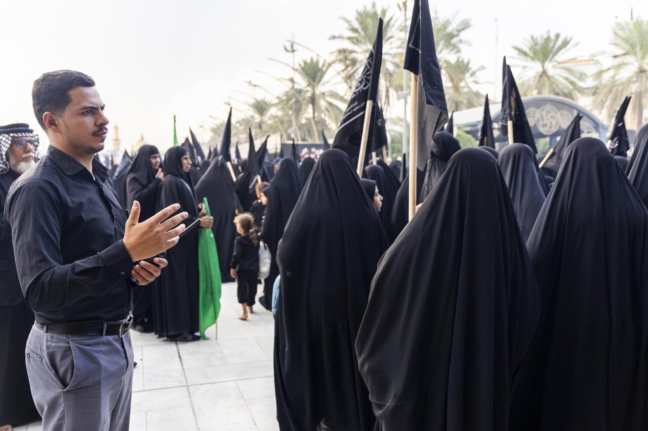 Mourning processions continue in Karbala for Lady Fatima az-Zahra