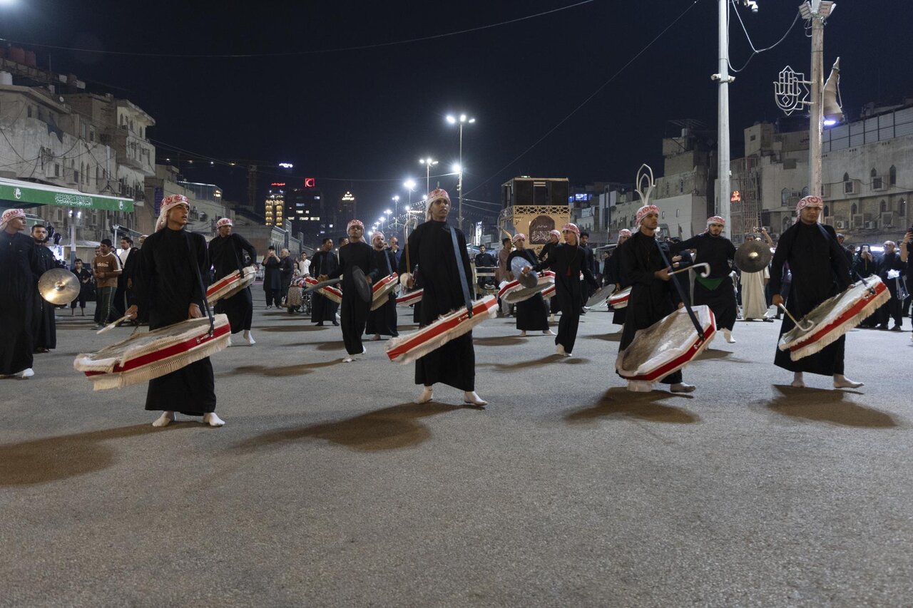 Mourning processions continue in Karbala for Lady Fatima az-Zahra