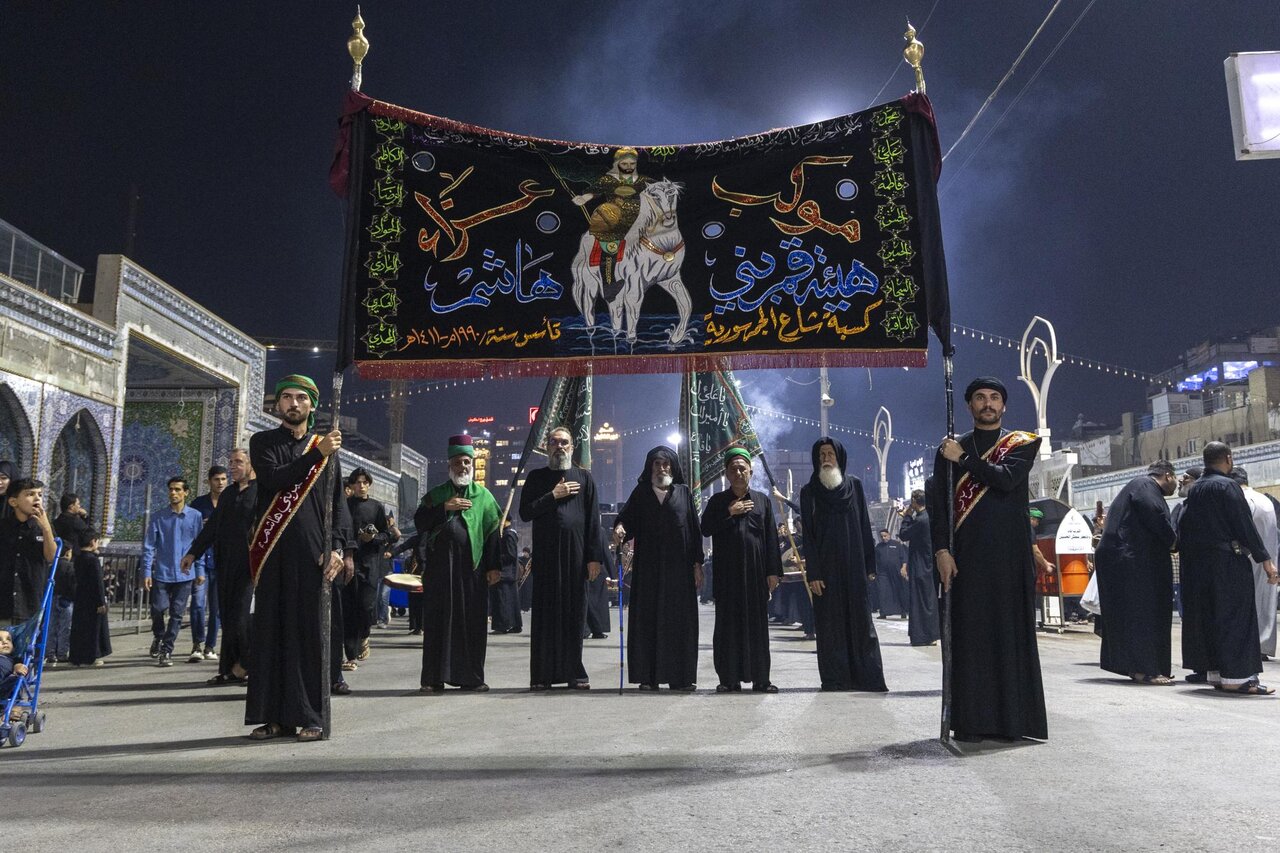 Mourning processions continue in Karbala for Lady Fatima az-Zahra