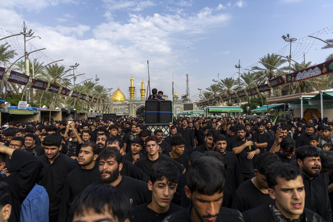 Mourning processions continue in Karbala for Lady Fatima az-Zahra