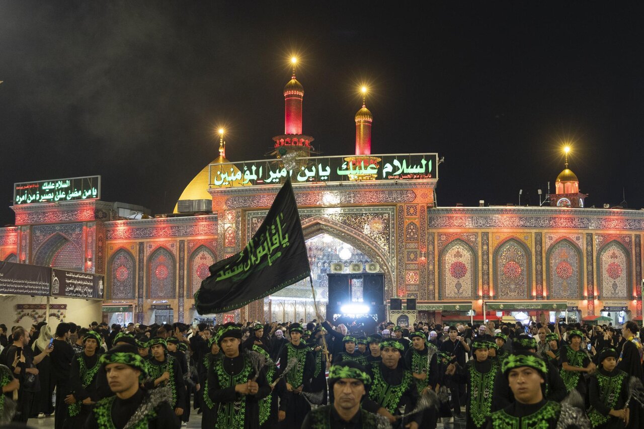 Mourning processions continue in Karbala for Lady Fatima az-Zahra (+Photos)