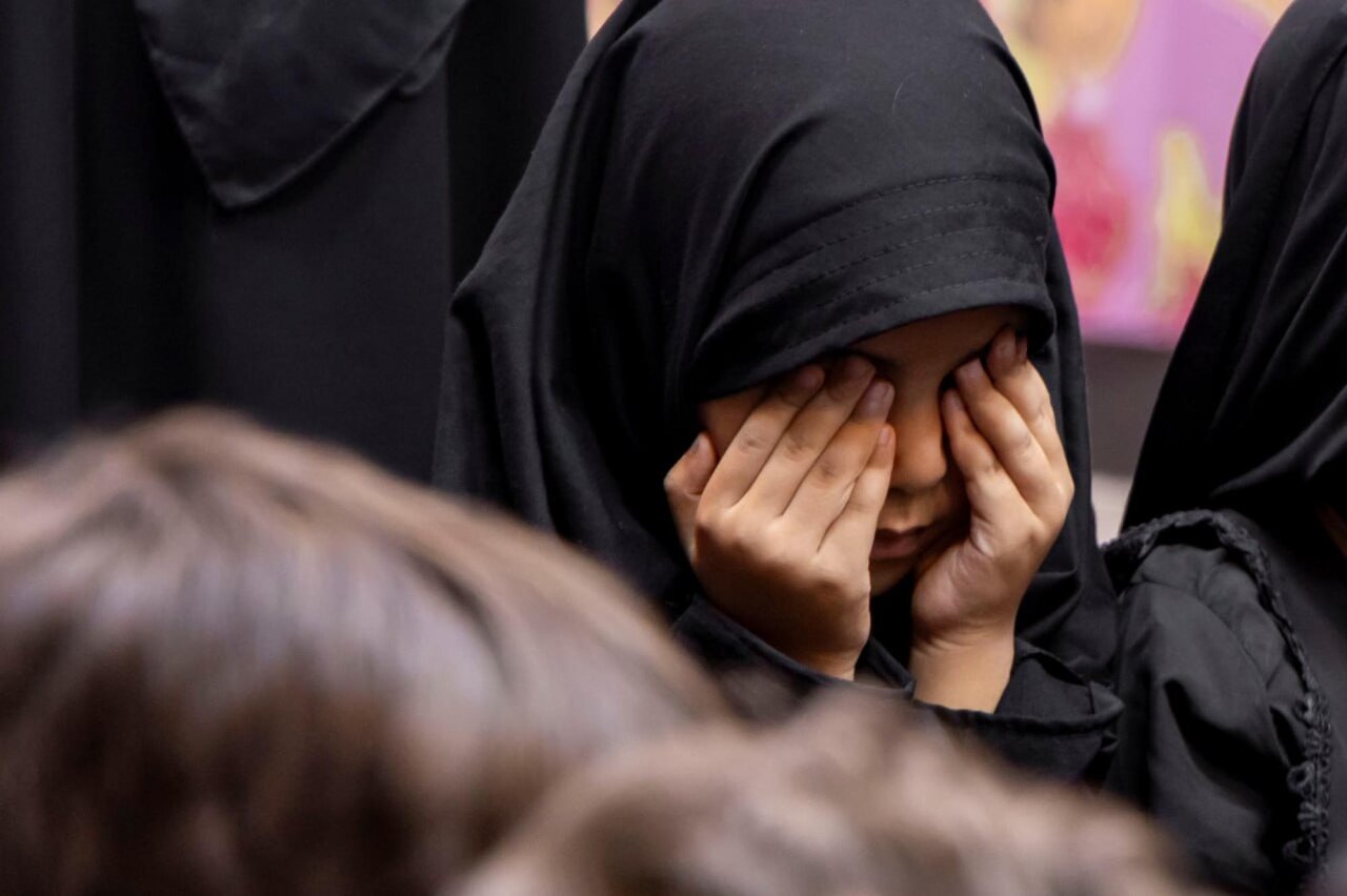 Al-Siddiqa Al-Tahira Center organizes a mourning gathering for children to mark the martyrdom anniversary of Lady az-Zahra