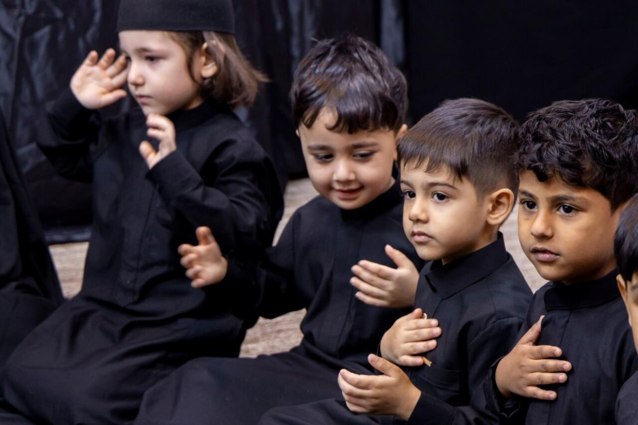 Al-Siddiqa Al-Tahira Center organizes a mourning gathering for children to mark the martyrdom anniversary of Lady az-Zahra