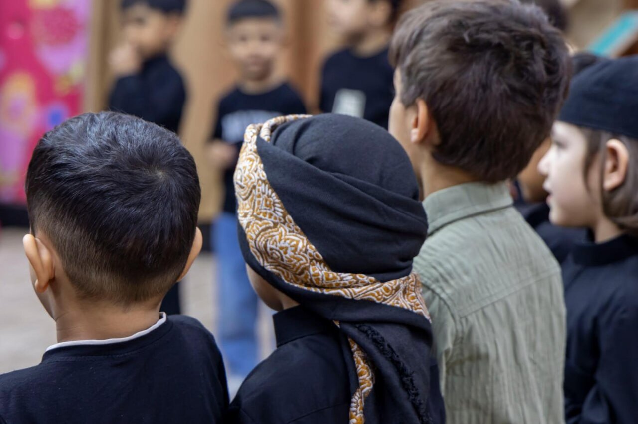 Al-Siddiqa Al-Tahira Center organizes a mourning gathering for children to mark the martyrdom anniversary of Lady az-Zahra