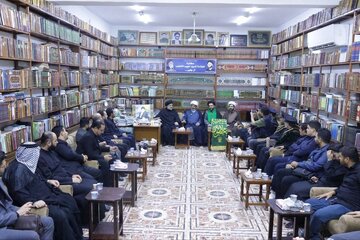 گزارش تصویری | دیدار سفیران کریمه اهل بیت(س) با نماینده آیت‌الله سیستانی در کربلا