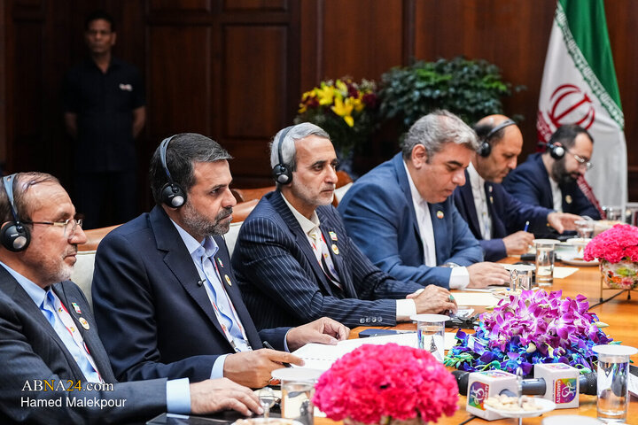 دیدار هیئت پارلمانی ایران با رئیس مجلس نمایندگان هند
