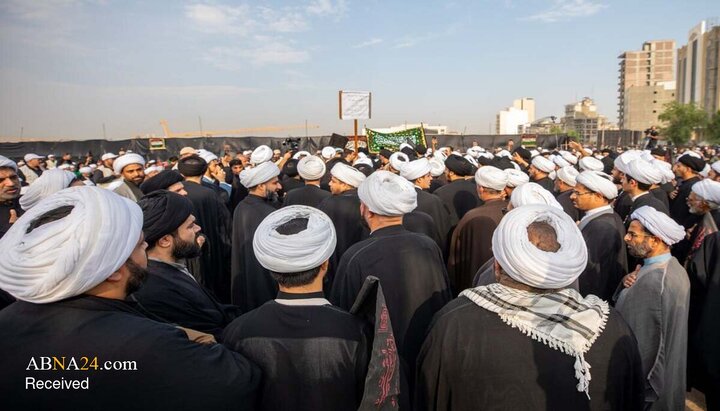 اجتماع عزاداران فاطمی در سالروز شهادت حضرت زهرا(س) در نجف