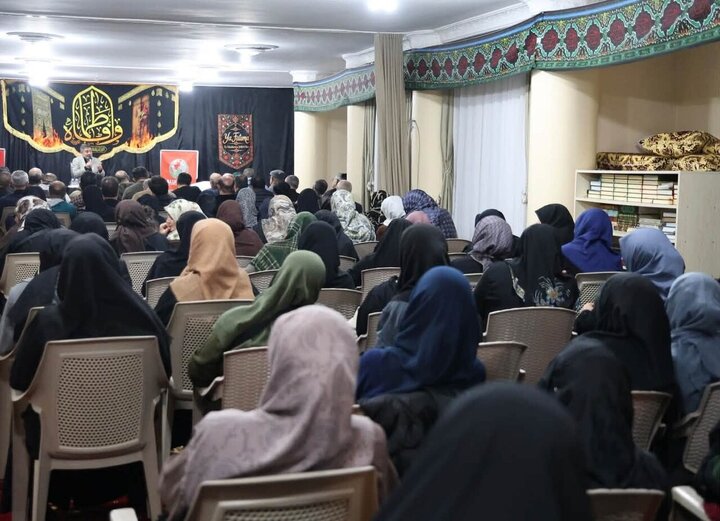 تقرير مصور/ مجلس عزاء استشهاد السيدة فاطمة (ع) في مركز "أهل البيت" بمدينة إغدير التركية