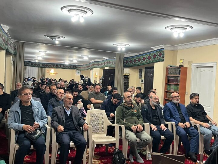 تقرير مصور/ مجلس عزاء استشهاد السيدة فاطمة (ع) في مركز "أهل البيت" بمدينة إغدير التركية