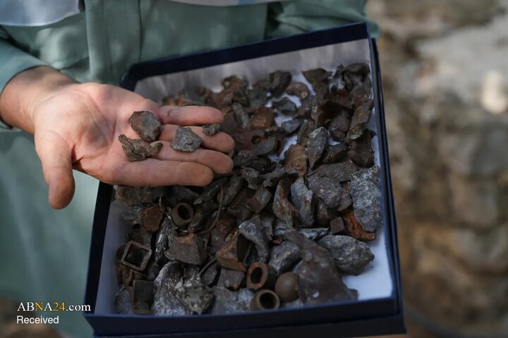 Informe fotográfico | Creación artística con esquirlas de municiones israelíes en el sur del Líbano