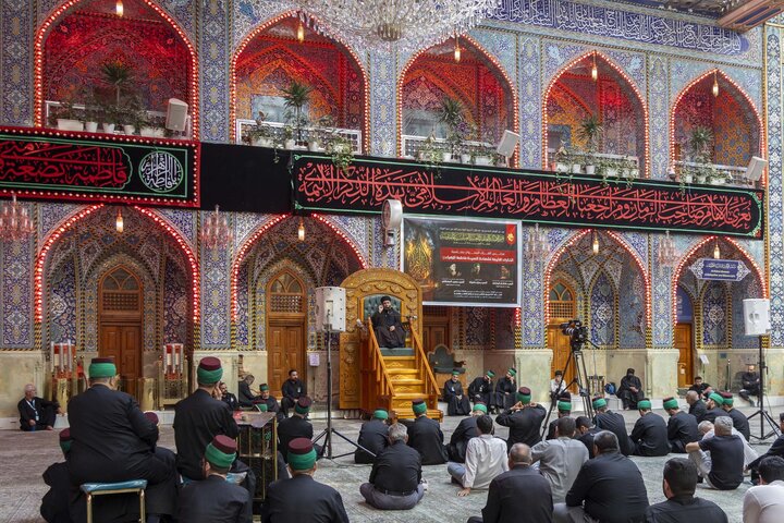 تقرير مصور/ شعبة السادة الخدم تحيي إحياء ذكرى شهادة السيدة الزهراء (عليها السلام) بكربلاء المقدسة