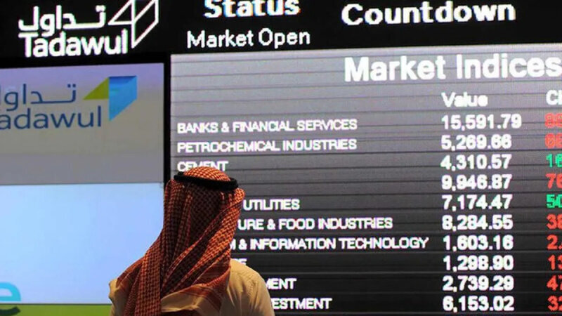 سوق الأسهم السعودية تهبط إلى أدنى مستوى لها منذ خمس سنوات