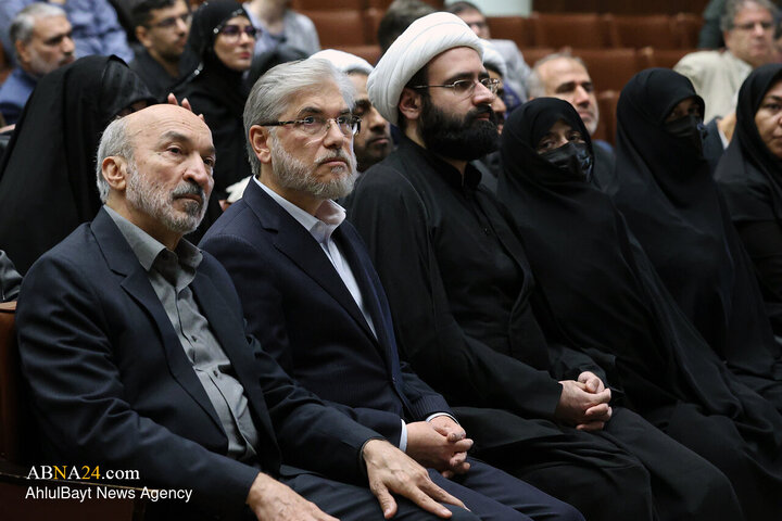 Photos: Memorial ceremony for Martyr "Ali Larijani"