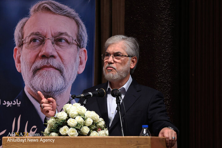 Photos: Memorial ceremony for Martyr "Ali Larijani"