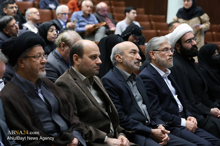 Photos: Memorial ceremony for Martyr "Ali Larijani"