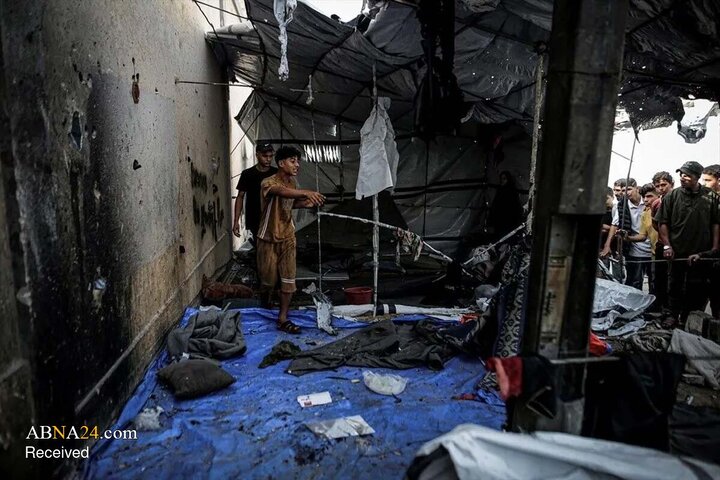 Photos: Israeli drone attack on al-Rimal neighborhood in Gaza