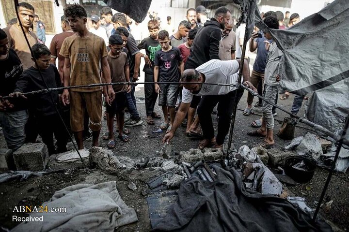 Photos: Israeli drone attack on al-Rimal neighborhood in Gaza