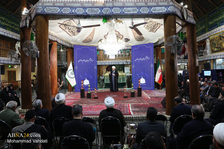 مراسم سنگرسپاری خادم سازمان هیأت و تشکل‌های دینی