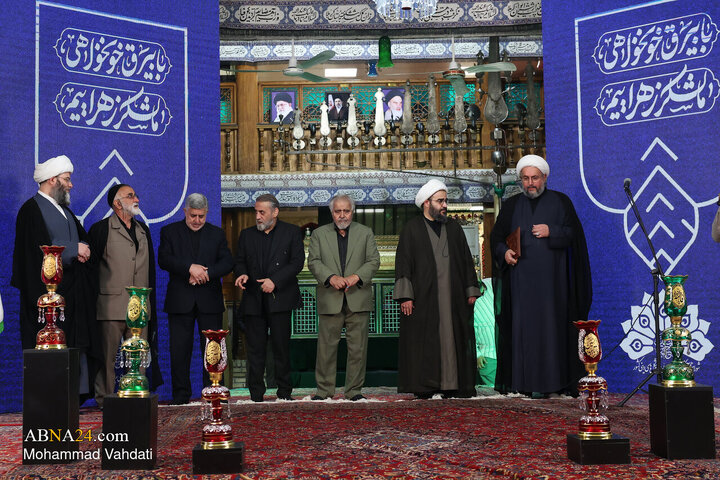 مراسم سنگرسپاری خادم سازمان هیأت و تشکل‌های دینی
