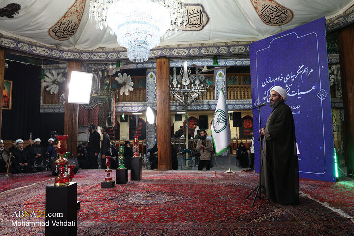 مراسم سنگرسپاری خادم سازمان هیأت و تشکل‌های دینی