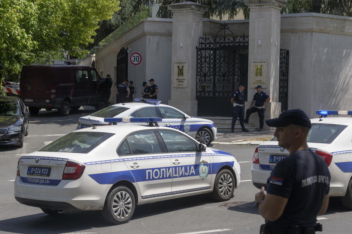 Knife attack reported outside Israeli Embassy in Belgrade