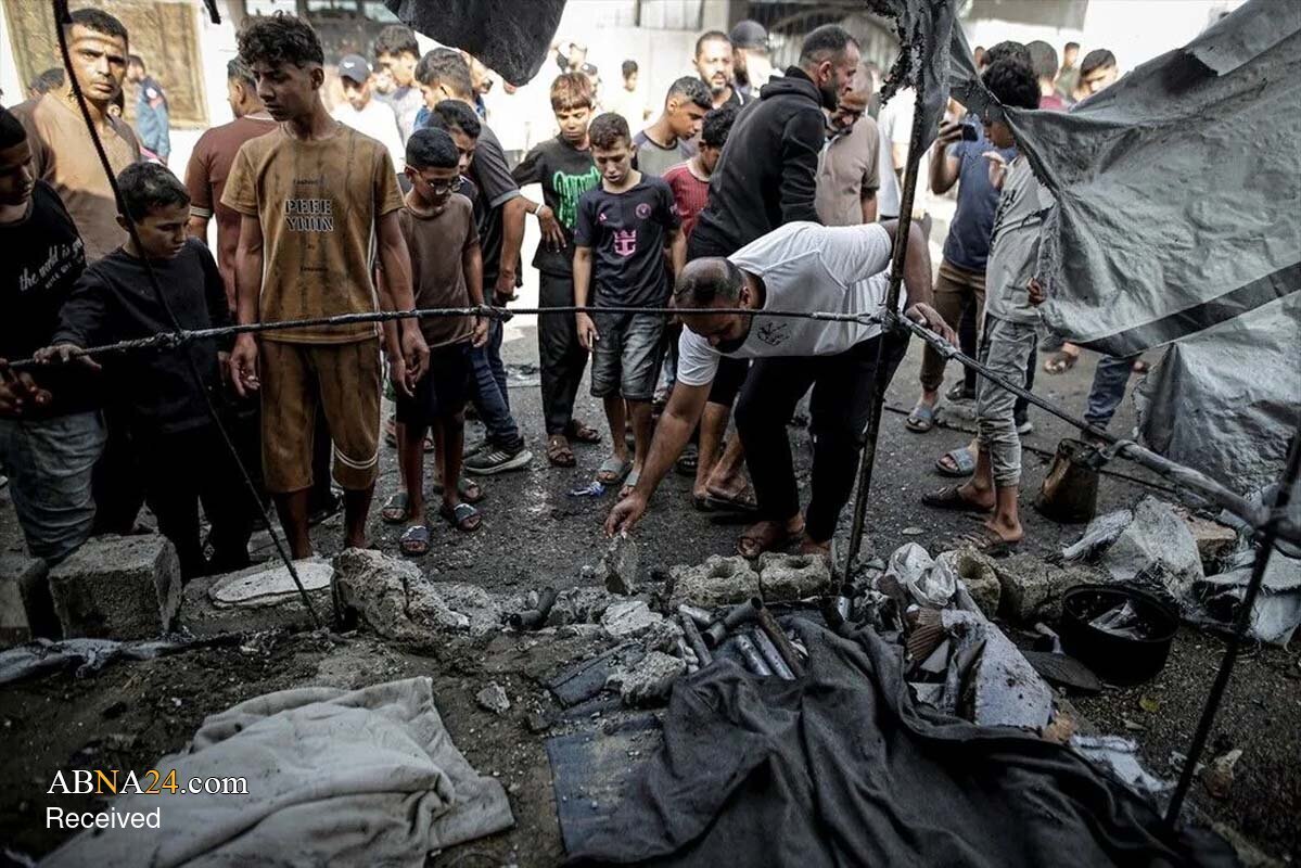 Informe fotográfico | Ataque de un dron israelí contra el barrio de al-Rimal, en Gaza