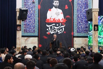 گزارش تصویری/ مراسم سالگرد شهادت طلبه بسیجی آرمان علی‌وردی