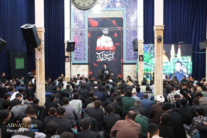 گزارش تصویری/ مراسم سالگرد شهادت طلبه بسیجی آرمان علی‌وردی