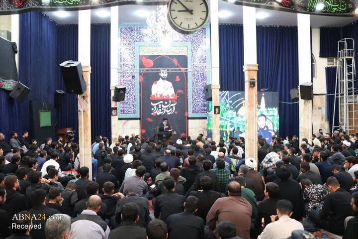 گزارش تصویری/ مراسم سالگرد شهادت طلبه بسیجی آرمان علی‌وردی