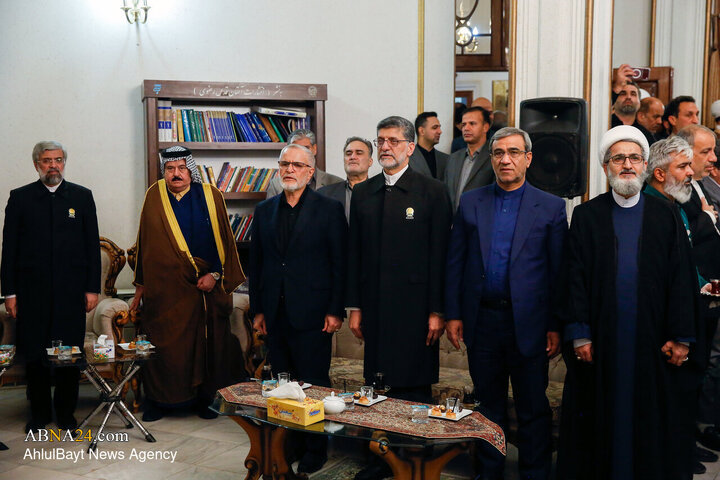 استقبال از شیوخ عشایر عراق در فرودگاه شهید هاشمی‌نژاد مشهد