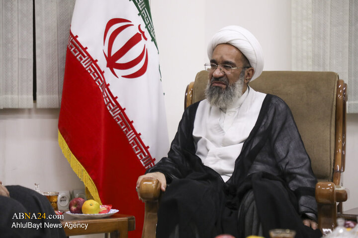 دیدار آیت الله معتوق با دبیر کل مجمع جهانی اهل بیت(ع)