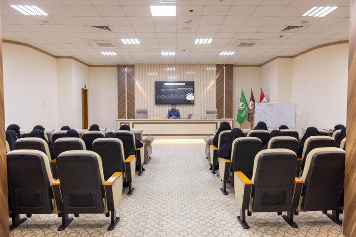 تقرير مصور/ إقامة محاضرة عن العصف الذهني لمبلّغات "مشروع حاملة الرسالة الزينبية" بكربلاء المقدسة