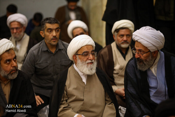 مراسم چهلمین روز ارتحال آیت‌الله شبیری زنجانی