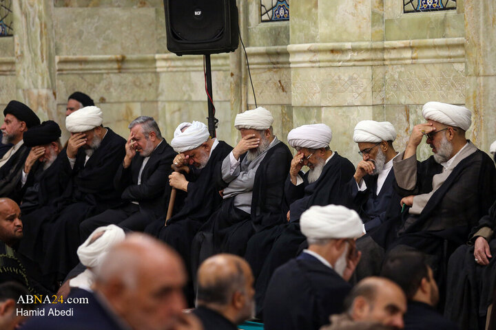 مراسم چهلمین روز ارتحال آیت‌الله شبیری زنجانی