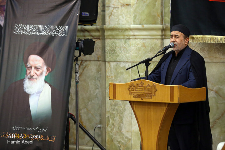 مراسم چهلمین روز ارتحال آیت‌الله شبیری زنجانی