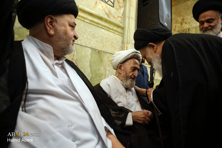 مراسم چهلمین روز ارتحال آیت‌الله شبیری زنجانی