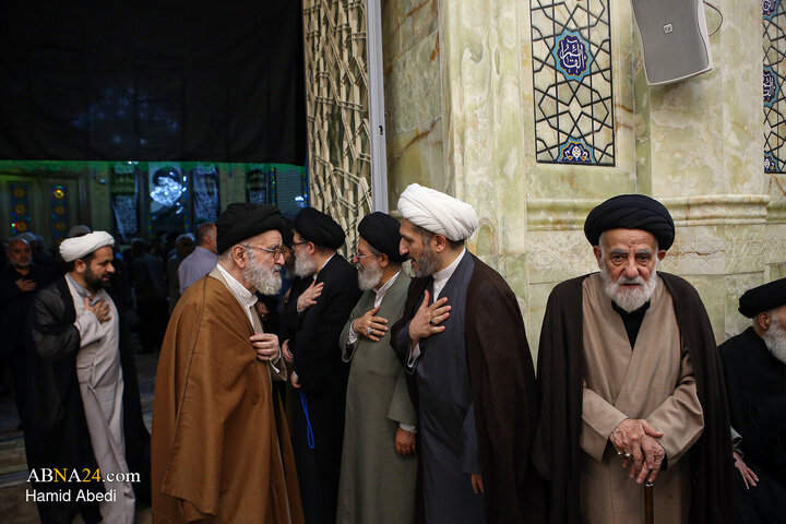 مراسم چهلمین روز ارتحال آیت‌الله شبیری زنجانی