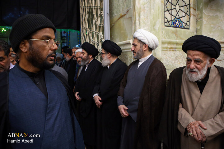 مراسم چهلمین روز ارتحال آیت‌الله شبیری زنجانی