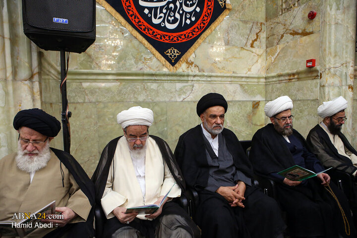 مراسم چهلمین روز ارتحال آیت‌الله شبیری زنجانی