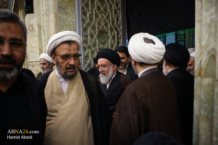 مراسم چهلمین روز ارتحال آیت‌الله شبیری زنجانی