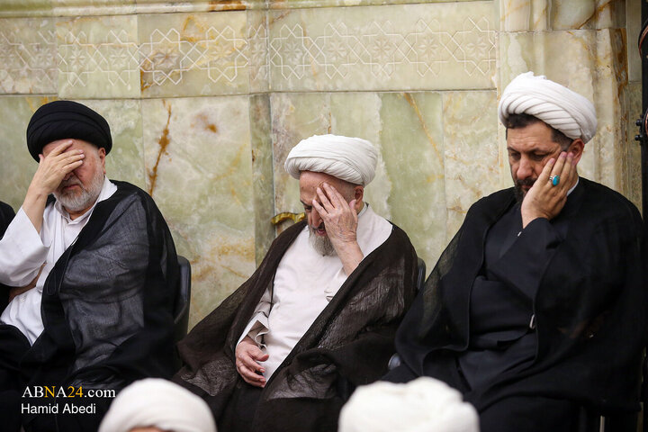 مراسم چهلمین روز ارتحال آیت‌الله شبیری زنجانی