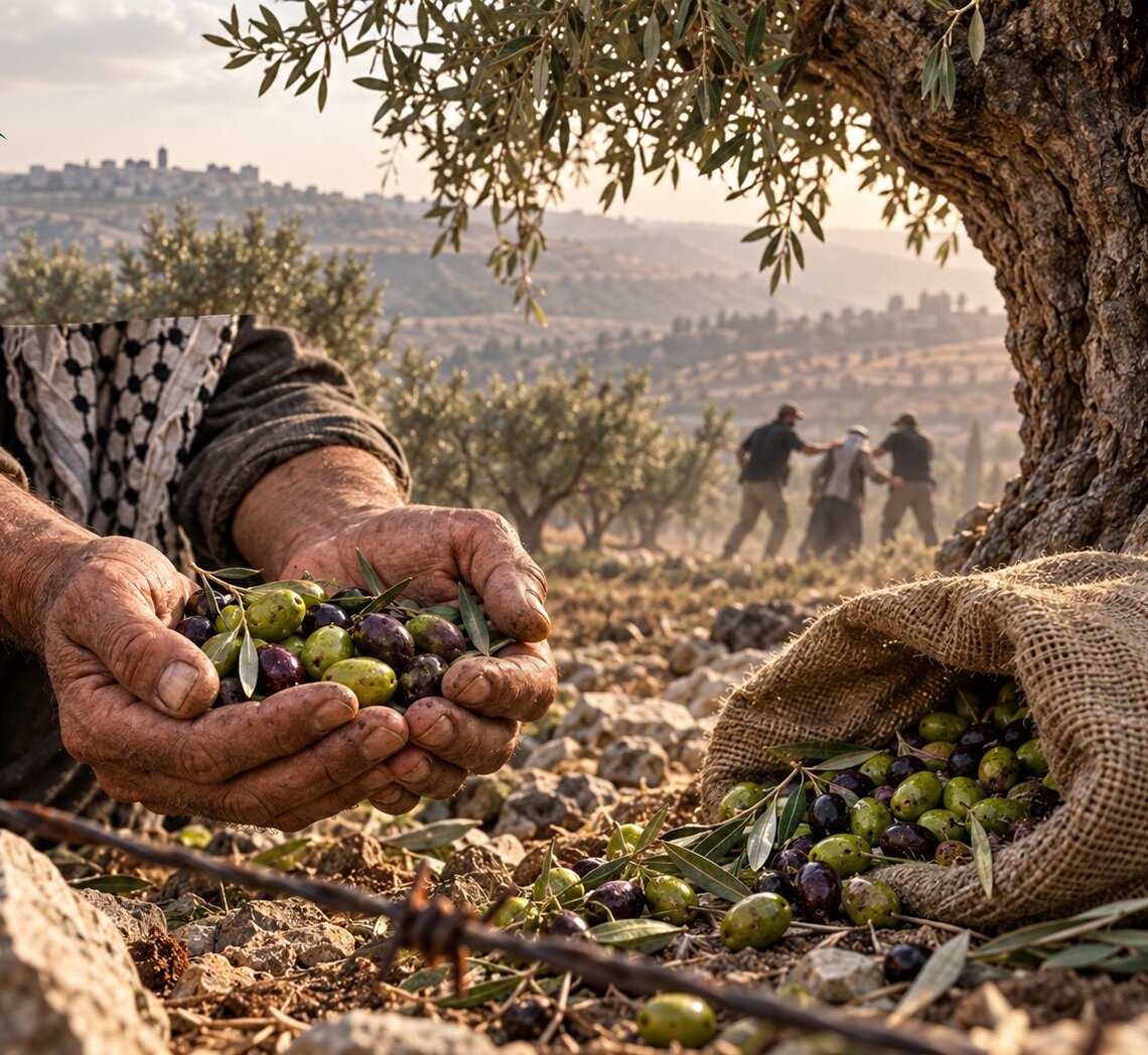 مستوطنون مسلحون يطردون مزارعين من أراضيهم في كفر مالك
