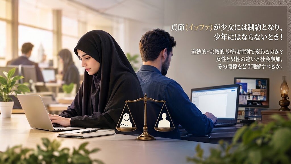 貞節（イッファ）が少女には制約となり、少年にはならないとき！