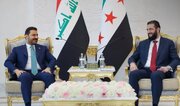 Al-Jolani na Al-Zaidi katika uwanja wa mabomu wa kuimarisha uhusiano wa karibu kati ya Syria na Iraq