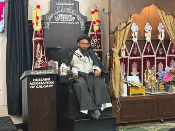 تصویری خبر | حسینی ایسوایشن کیلگری کی جانب سے کینیڈا کے شہر کیلگری ایام فاطمیہ کی مجالس کا انعقاد
