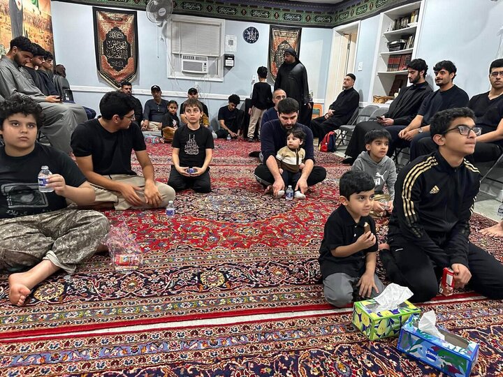 تقرير مصور/ مجلس عزاء استشهاد السيدة فاطمة (ع) في مركز الإمام الصادق(ع) بريتشموند الأمريكية