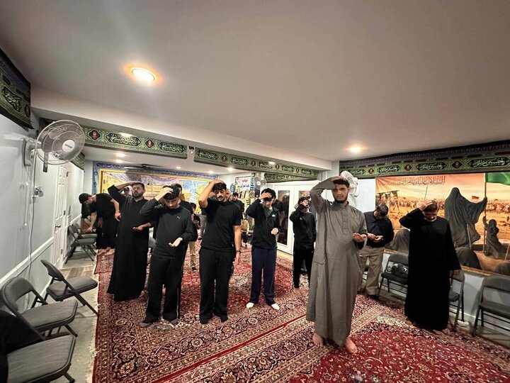 تقرير مصور/ مجلس عزاء استشهاد السيدة فاطمة (ع) في مركز الإمام الصادق(ع) بريتشموند الأمريكية