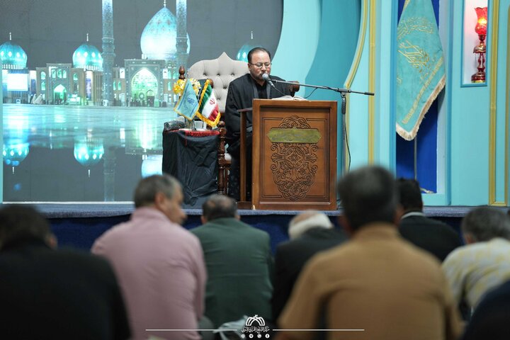 تقرير مصور/ إقامة محفل قرآني مركزي الذي في رحاب مسجد جمكران بقم