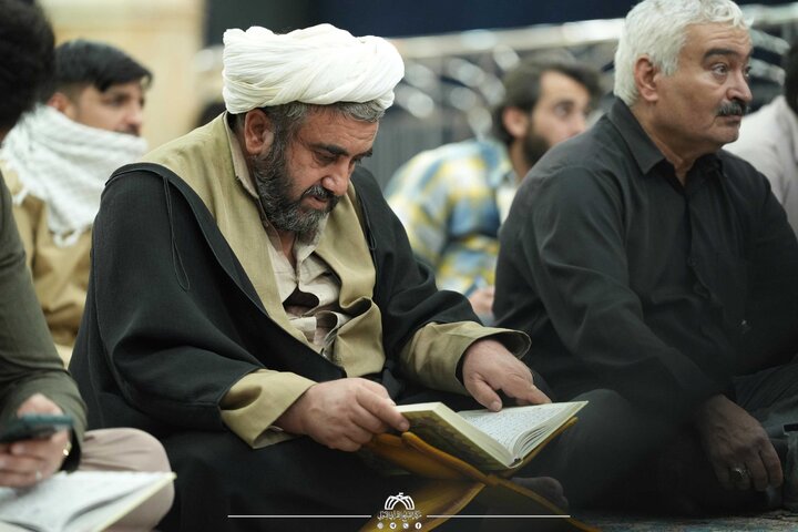 تقرير مصور/ إقامة محفل قرآني مركزي الذي في رحاب مسجد جمكران بقم